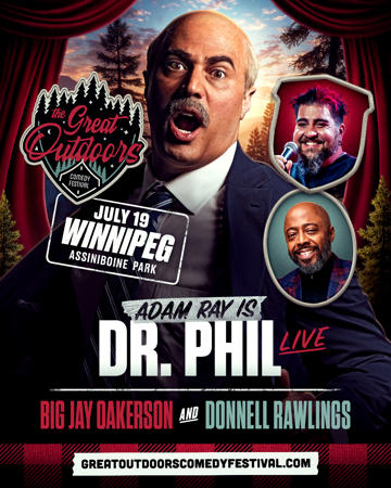 The Great Outdoors Comedy Festival: Adam Ray as Dr. Phil