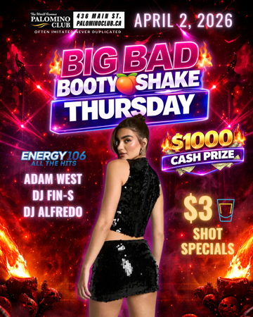 Big Bad Booty Shake Thursday